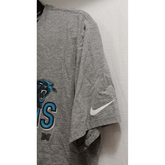 Nike Carolina Panthers Super Bowl 50 Conference Champs T-Shirt Men’s Large EUC - Picture 3 of 7